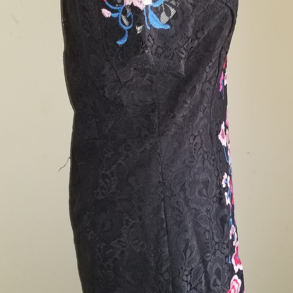 Free Generation Floral Embroidery Lace Dress. - Picture 7 of 7